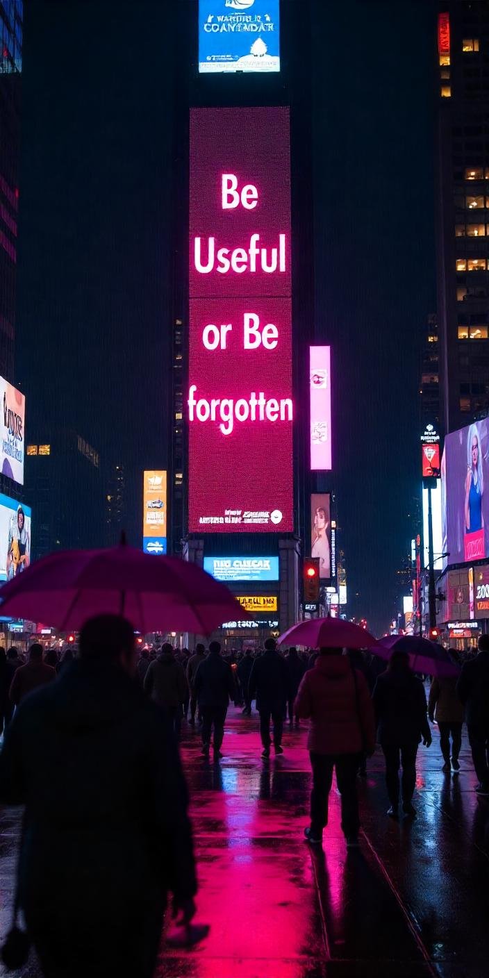 Be Useful or Be Forgotten: The Harsh Truth About Online Content