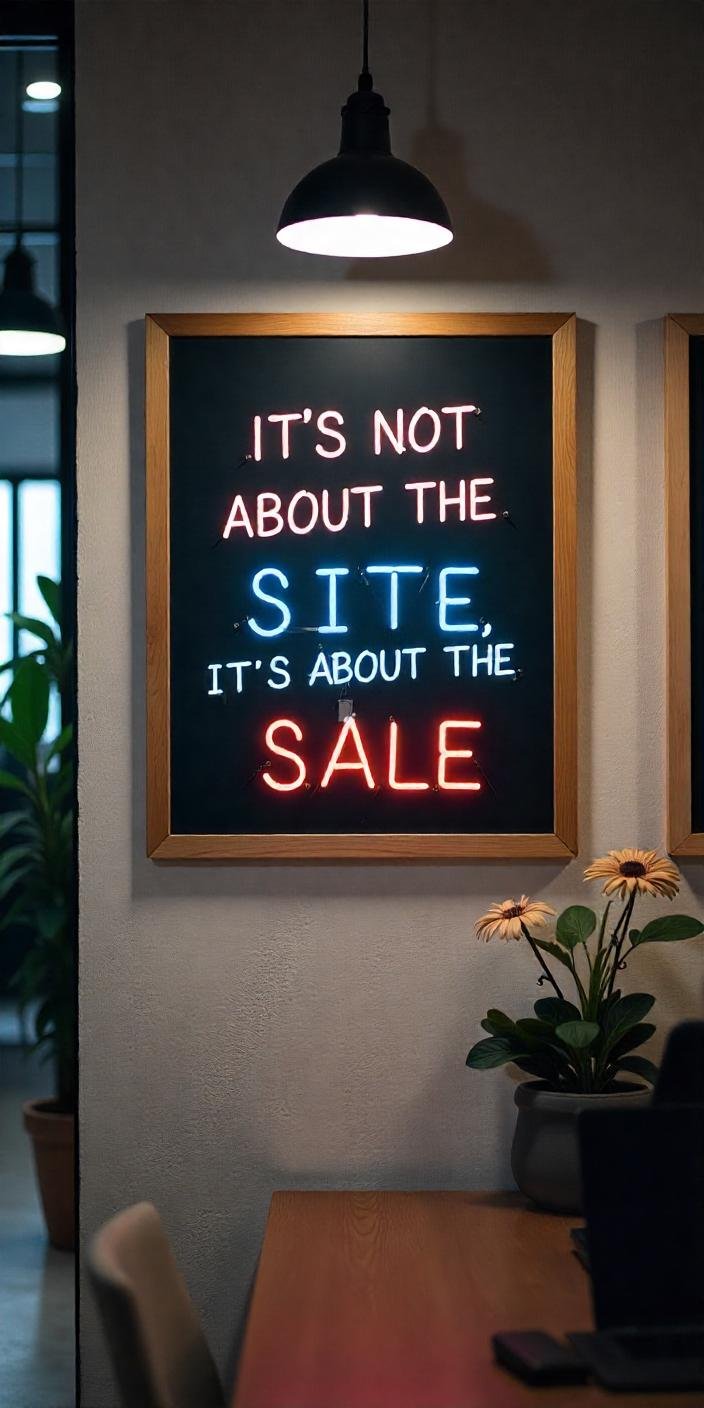 What Most Web Designers Forget: It’s Not About the Site, It’s About the Sale