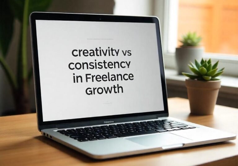 Why Consistency Beats Creativity in Freelance Growth