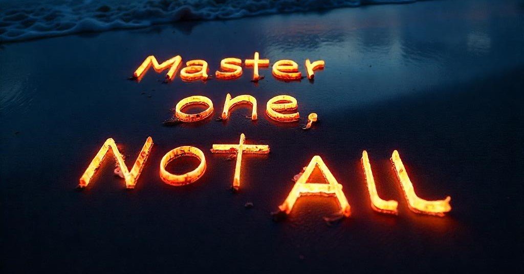 Why Freelancers Should Master One Skill Instead of Doing It All